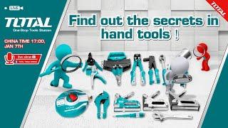 Find out the secrets in hand tools！