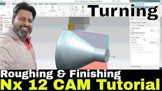 Siemens Nx 12 Cam turning tutorial In hindi for beginners |#nx #nxcam #nxcad