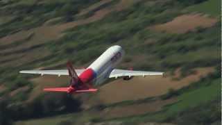 Air Malta Aircraft in Formation over the Maltese Islands