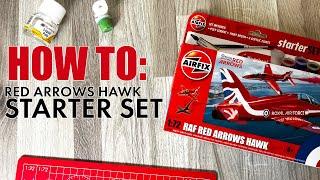 How To: Airfix Starter Set - RAF Red Arrow Hawk (A55002)