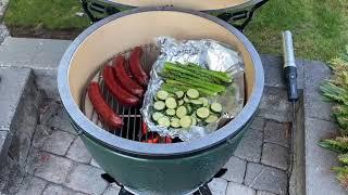 Big Green Egg (Large) - Setup and First Cook