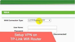 Настройка VPN на маршрутизаторе Wi-Fi TP-Link