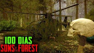 Sobreviví 100 días en La Isla Del Terror! Sons Of The Forest FINAL