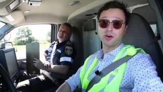 Daniel Otis takes the ambulance driver test