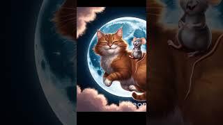 #CatOnTheMoon #MoonCat #SpaceKitty #FloatingFeline #LunarCat #CatInSpace #CosmicKitten #MoonVibes