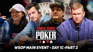 WSOP Main Event Day 1c with Phil Hellmuth, Arden Cho, Ben Lamb & Matt Waxman