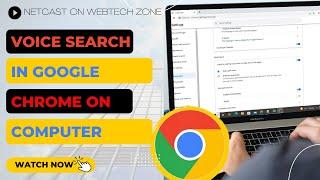Turn on Voice Search in Google Chrome on Computer|Voice Search Not Working on Google Chrome Compute