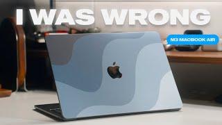 Why the M3 MacBook Air is PERFECT!