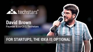 For startups, the idea is optional | Techstars’ David Brown @ amoCONF 2018