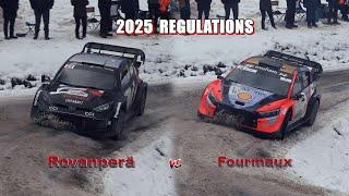 WRC 2025 COMPARISON️Toyota YARIS Rally1 vs Hyundai I20N Rally1 -Rovanperä vs Fourmaux