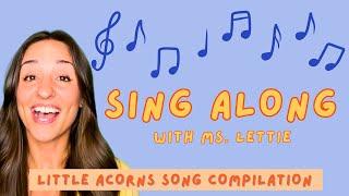 Christian Toddler Songs! Sing along to all the Little Acorns songs with Ms. Lettie!