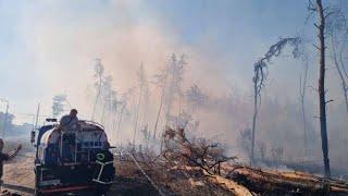 Харьков в дыму и пламени  30.09.24. ул Сумска.