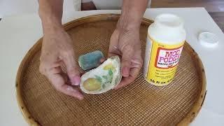 How To Decoupage Oyster Shells With Different Designs