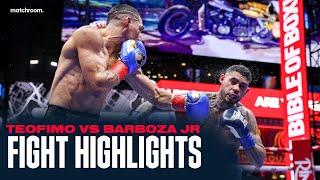 Fight Highlights | Teofimo Lopez Vs Arnold Barboza Jr
