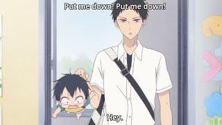 Gakuen babysitters | Taka-kun getting hit by his brother