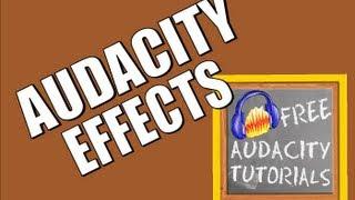 Audacity Effects Tutorial - Amplify, Fade In, Fade Out - Tutorials for Audacity are what I do!