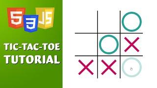 Erstelle ein Tic-Tac-Toe Spiel mit HTML, CSS & JavaScript - Deutsches Tutorial