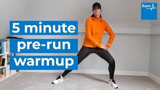 5 minute pre-run warm up | Bupa Health