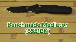 Розпаковка Benchmade Mediator (8551BK)