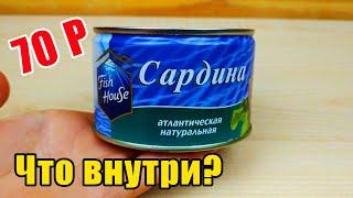 СТРАННЫЕ САРДИНЫ ИЗ ПЯТЁРОЧКИ за 70 рублей! Покупать или нет?!