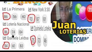 BINGO CON 5 PREMIOS EN PRIMERA SOLO JUAN LOTERIAS EL REY DE LOS NUMEROS ( 86,54,73,86,75 TODOS )