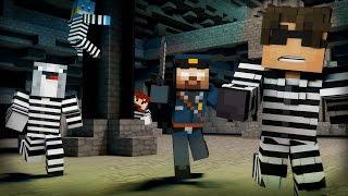 Minecraft Mini-Game: COPS N ROBBERS! (WRATH OF BROAH THE BUCKET HEAD!) /w Facecam