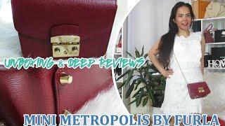 Furla Mini Metropolis Unboxing & Review - What Fits, mod shots- Handbag Lover Furla- Authentication