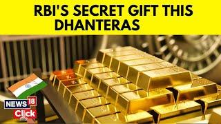 RBI's Secret Mission This Dhanteras Brings Back Another 102 Tonnes Of Gold From England | N18G