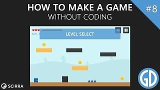 8. How To Make A Game (Level Select) Construct 2 Tutorial