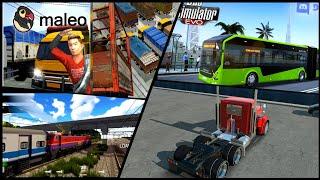 Driving Games NEWS! - TRUCKSID Truck Sim Indonesia, RailwaySim India, Bus Sim Evo, Truck Sim PRO USA