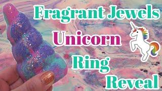 Fragrant Jewels Sterling Silver Ring Reveal - Unicorn Bath Bomb DEMO