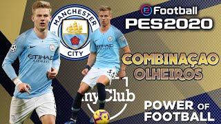 OLEXANDR ZINCHENKO / MANCHESTER CITY / UCRÂNIA | COMBINAÇÃO OLHEIROS 100% | PES 2020 | EFOOTBALL | P