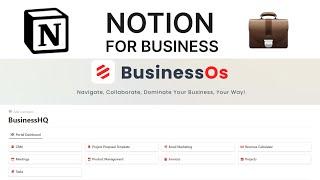 Organize your business in notion | Project Track, CRM, invoice maker 2025