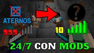 Como CREAR Un Servidor de Minecraft con mods GRATIS y FÁCIL para jugar con amigos sin aternos| 2024