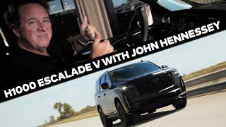 World's Most Powerful Cadillac Escalade-V | H1000 Test Drive with John Hennessey