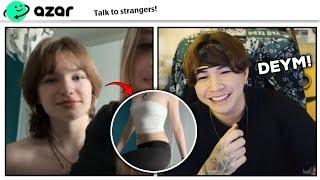 HER SISTER GAVE MARCUST AN OUTFIT CHECK ON AZAR! | OMETV | OMEGLE | MarcusT 2nd Channel