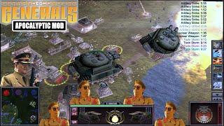 CHINA BIG TANK ARMY VS GLA BOSS BIG ARMY C&C Generals Zero Hour