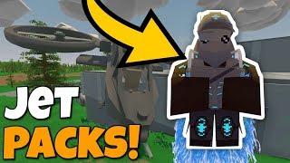 FUTURISTIC JET PACKS! (Modded Unturned #76)