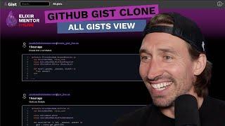 Building a Gist Clone Pt. 24: All Gists View