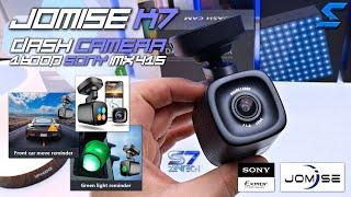 JOMISE K7 Dash Camera GPS/Map/WiFi | 1600P SONY IMX415 | Traffice Lights Reminder