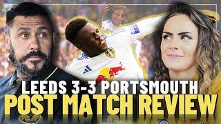 Jack & Tash Post Match Review | Leeds 3-3 Portsmouth