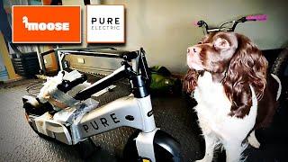 New E Scooter Day ! Pure Electric Advance FLEX From Moose.co / Unboxing With Spaniel  #pureelectric