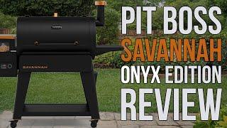 Pit Boss Savannah Onyx Review and Burn Off PLUS Chili Crunch Shrimp! | Holy Smokes BBQ