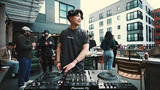 DJing a Rooftop Kickback at Sunset | Giving Groove (Session No. 5) | Chill, Funky, Deep House