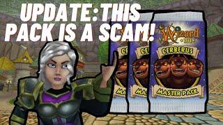 Wizard101| UPDATE: The New Cerberus Pack Is A *SCAM*