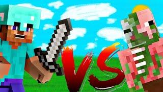 Nic VS Свинозомби в Minecraft. Армия Свинозомби