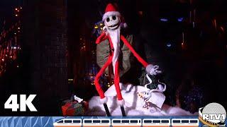 Haunted Mansion Holiday Full Ride & Queue - 4K Ultra Low Light | Disneyland 2019 - Highest Quality!!