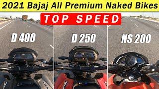 2021 Bajaj Dominar 400 | Dominar 250 | Pulsar NS 200 | Top Speed