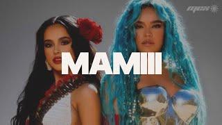 Becky G, KAROL G - MAMIII (Letra) pa la mierda y nunca vuelvasque todo se te devuelva