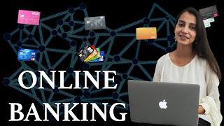 Online Banking or Net Banking in India | Advantages and Disadvantages | Safety measures | In Hindi